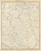 RUSSIA.Kalouga Kharkiv Ukraine Moskva Toula Kursk Riazan Voronej.SDUK 1844 map