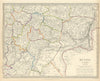 RUSSIA.Astrakhan Kostroma Viatra Perm Penza Saratov Kazan Tambor.SDUK 1844 map