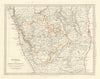 INDIA SOUTH.Madras (Chennai) Presidency & Mysore.Canara Carnatic.SDUK 1844 map