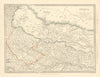 NEPAL AND NORTHERN INDIA. Oude (Awadh) to Allahabad. Gorkha. SDUK 1844 old map