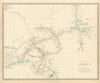 NIGERIA w/ early explorers' routes. Lake Chad Yariba Houssa Borgou.SDUK 1844 map