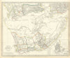 SOUTH AFRICA. Cape Town plan. Graham Town. District of George. SDUK 1844 map
