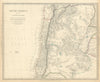 SOUTH AMERICA.La Plata and Chilé.Chile Argentina Uruguay Bolivia.SDUK 1844 map