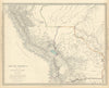BOLIVIA, PERU & part of Brazil. Indian tribes. Bolivian Litoral. SDUK 1844 map