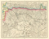 OS #12 Hampshire Downs. Andover Newbury Hungerford Basingstoke Alton 1817 map