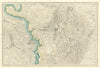 OS #25 Dartmoor & Bodmin Moor. Tavistock Launceston Devon Cornwall 1809 map