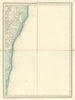 OS #49 Suffolk Coast. Southwold Kessingland Dunwich Aldeburgh Sizewell 1837 map