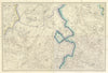OS #51 Cambridgeshire Fens & The Brecks. Ely Bury St. Edmunds Suffolk 1836 map
