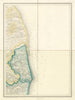 OS #67 Suffolk Coast Norfolk Broads. Great Yarmouth Lowestoft Gorleston 1837 map