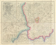 OS #71 Trent Valley, Sherwood & Nottinghamshire and Leics Wolds. Derby 1836 map