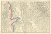 OS #83 Lincolnshire Wolds & Trent Valley. Market Rasen Horncastle 1824 map