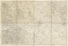 OS #93 Vale of York. Knaresborough Leeds Harrogate Wetherby Selby 1858 old map