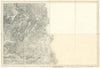 OS #109 Northumberland Coast & Cheviot Fringe. Alnwick Rothbury Amble 1877 map