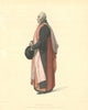 Doctor in Physic. Ackermann's Oxford University 1814 old antique print picture