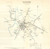 GLOUCESTER borough/town plan. REFORM ACT. Matson Wotton. DAWSON 1832 old map