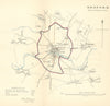 BEDFORD borough/town plan. REFORM ACT. Bedfordshire. DAWSON 1832 old map