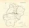 COCKERMOUTH borough/town plan. REFORM ACT. Cumbria. DAWSON 1832 old map