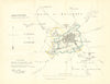 SHAFTESBURY borough/town plan. REFORM ACT. Dorset. DAWSON 1832 old antique map