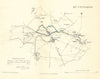 HUNTINGDON borough/town plan. REFORM ACT. Godmanchester Offord. DAWSON 1832 map