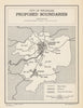 City of Jerusalem Proposed Boundaries. United Nations UNSCOP. Israel 1947 map