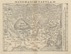 Germaniae Tabula. Germany, Switzerland, Austria & Czechia. MÜNSTER 1572 map