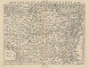 Sveviae et Bavariae Tabula. Swabia Bavaria Baden-Württemberg. MÜNSTER 1572 map