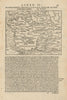 De Regionibus, urbibus et fluuiis Galliae… Gaul / France. MÜNSTER 1572 old map