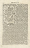 De Corsica lnsula. The island of Corsica. Sea monster. MÜNSTER 1572 old map