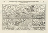 Selestadium vulgo Schletstat… Sélestat, Bas-Rhin. SEBASTIAN MÜNSTER 1572 map