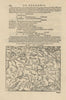 Das Algow - Algoiensis Regionis… The Allgäu region. Bavaria. MÜNSTER 1572 map