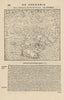 De Istria Peninsula. Slovenia Croatia Dalmatia Trieste. MÜNSTER 1572 old map