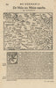De Misiae seu Misniae marcha. The Meissen region, Saxony. MÜNSTER 1572 old map