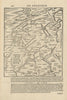 Drent uber Yssel. Drenthe & Overijssel, Netherlands. SEBASTIAN MÜNSTER 1572 map
