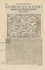 Bohemici Regni intra & extra… Bohemia, Czechia. SEBASTIAN MÜNSTER 1572 old map