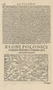 Regni Polonici… Kingdom of Poland. Western Lithuania & Ukraine. MÜNSTER 1572 map