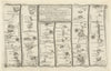 Monmouth - Newport - Cardiff - Port Talbot. GARDNER road map #16 1719 old