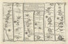 Swansea - Llanelli - Haverfordwest - St David's. GARDNER road map #17 1719