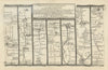 Bagshot - Farnham - Alton - Southampton-Salisbury. GARDNER road map #51 1719