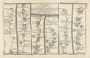 Chester - Wrexham - Tregynon - Llanbadarn Fynydd. GARDNER road map #63 1719