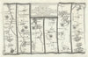 Nottingham - Newark on Trent - Lincoln - Grimsby. GARDNER road map #78 1719