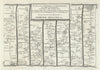 Oxford-Bicester-Buckingham-Bedford-Cambridge. GARDNER road map #80 1719