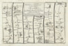 Chelmsford-Gravesend-Canterbury-Sandwich-Dover. GARDNER road map #93 1719