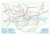 New London tube map version 1.1. Prototype underground map by Mark Noad 2011