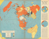 One World One War. A map showing the line-up… by Richard Edes Harrison 1942