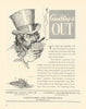 American Barge Line Co. Gambling is Out. Advert 1942 old vintage print picture