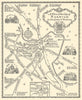 A plan of the City of Norwich in the County of Norfolk by A.E. Taylor c1934 map