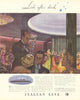 Italian Line - Lido after dark. Advertisement 1937 old vintage print picture