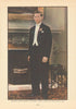 Michael, Crown Prince of Rumania. Last King of Romania 1937 old vintage print