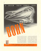 Bohn - A Dream Train Comes True. Advertisement 1943 old vintage print picture