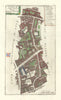 'Lime Street Ward'. Leadenhall/Gracechurch St. City/London. STOW/STRYPE 1720 map